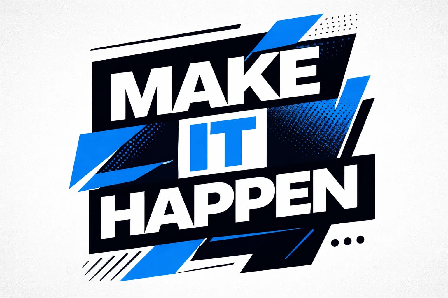 Typography Poster — generated with ERNIE Image