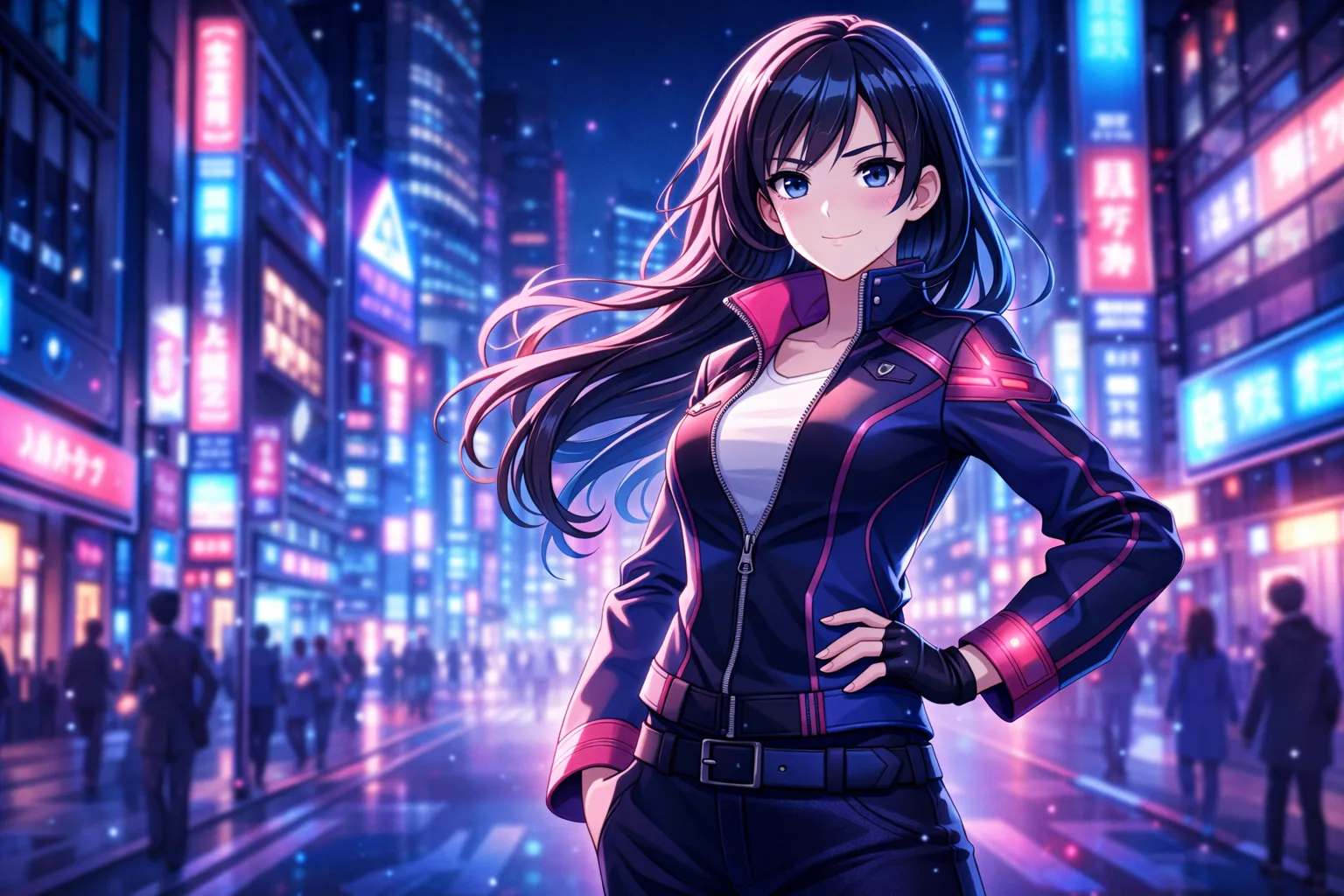 Anime Character — generated with ERNIE Image