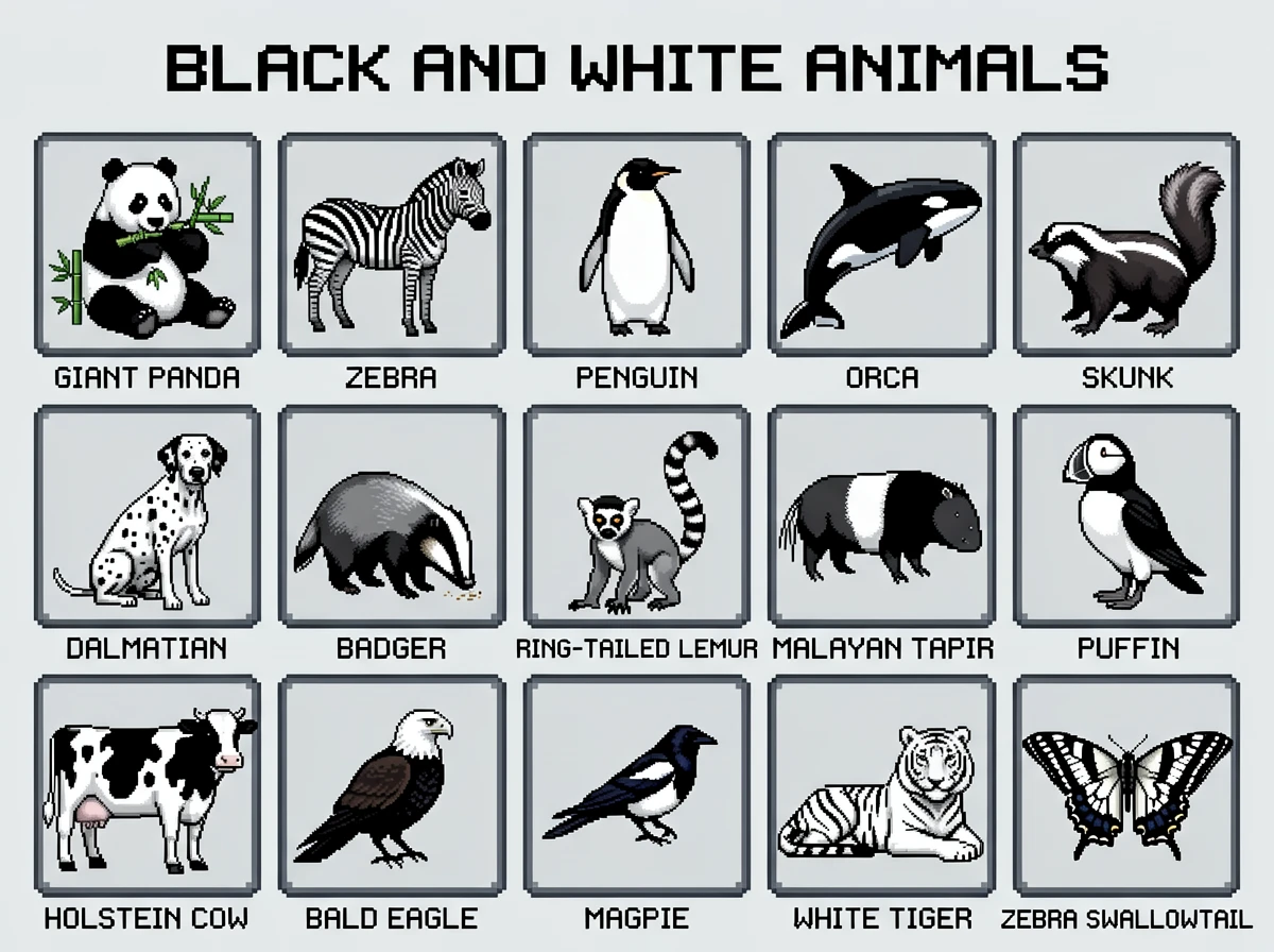 A 16-bit pixel art style poster. The background is a clean and crisp light gray. The image uses a la