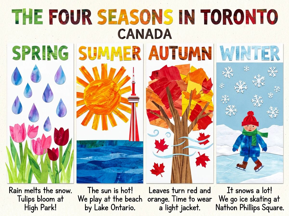 This is a landscape-format infographic poster designed for third-grade elementary students. Its over